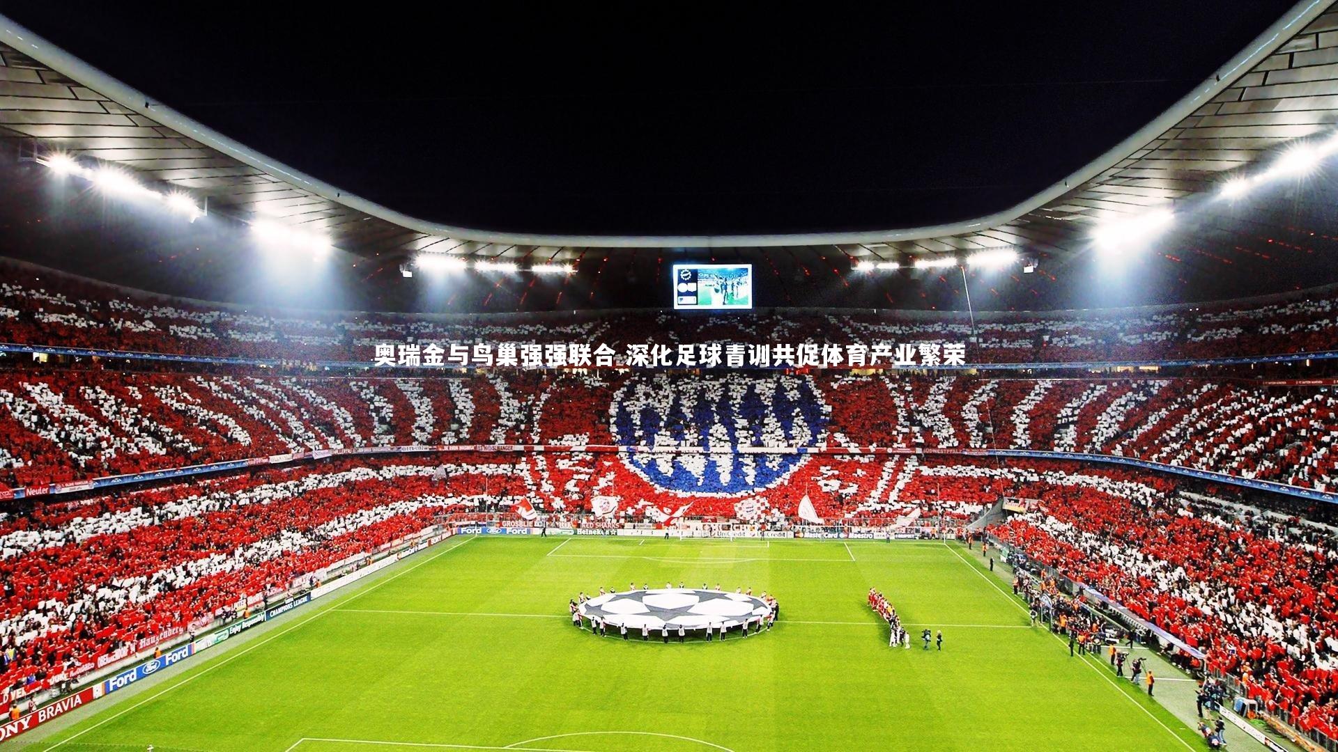 奥瑞金与鸟巢强强联合 深化足球青训共促体育产业繁荣